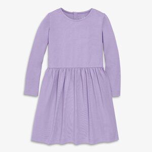 Primary Long sleeve perfect pocket dress Size 14iris / (purple)